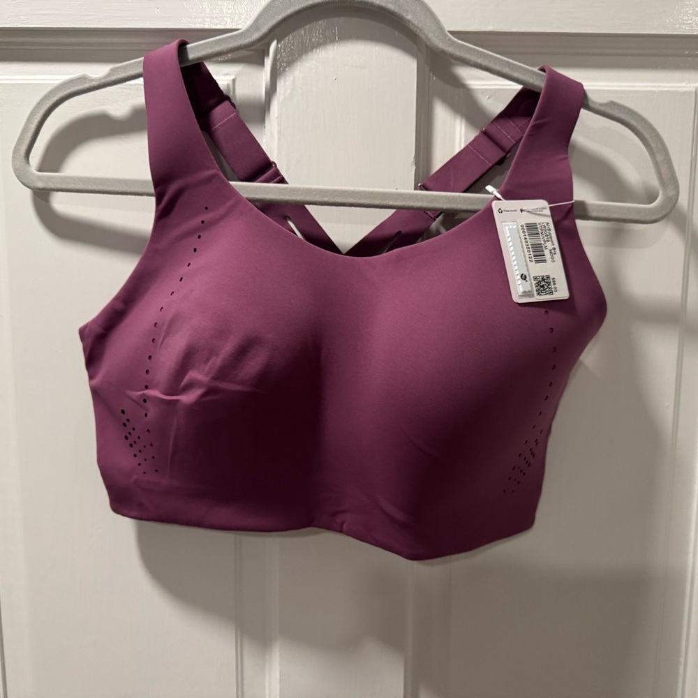 Lululemon airsupport bra Women's Purple Sports Bra. NWT 34DDD.